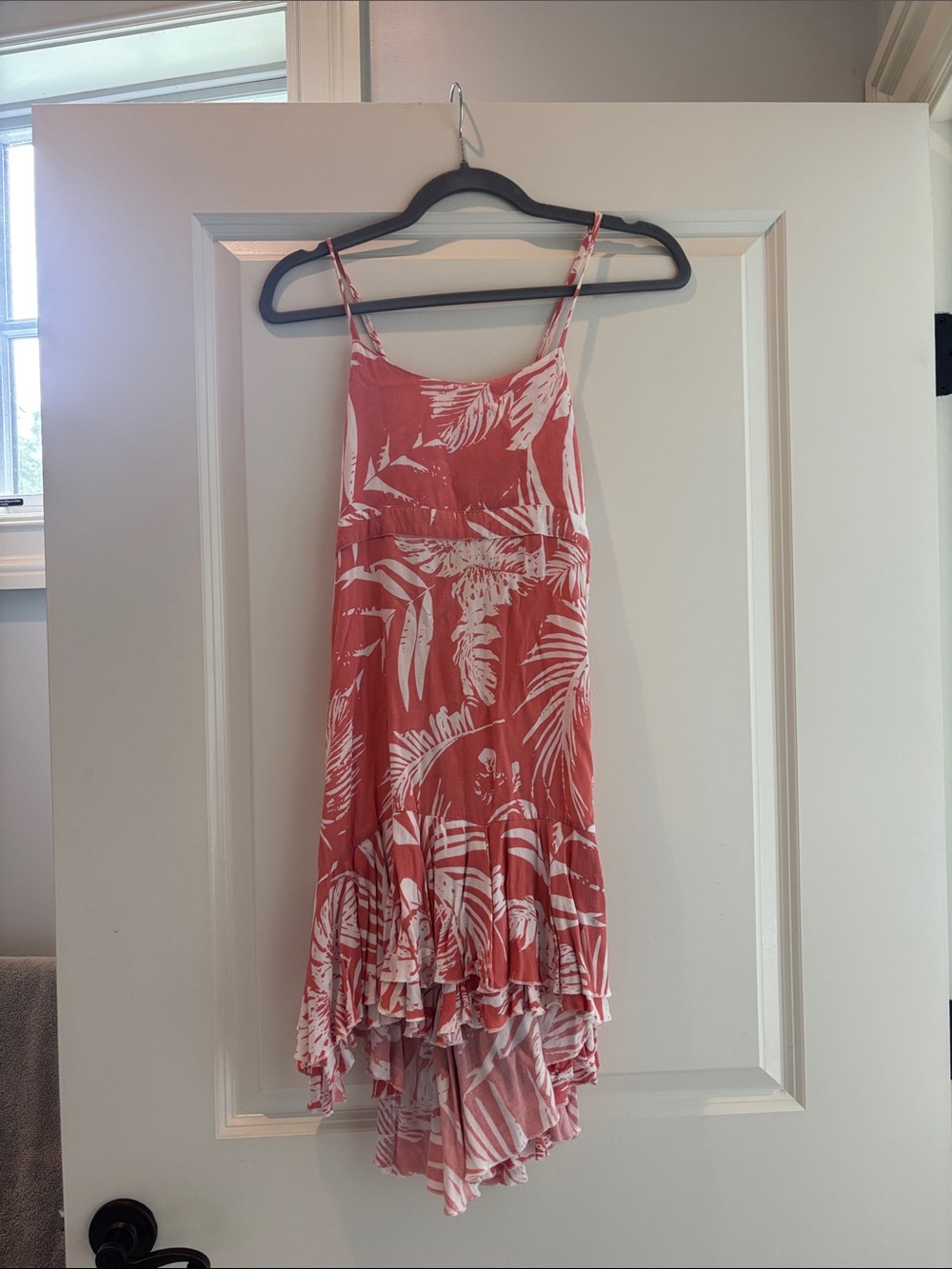 Light coral beach dress
